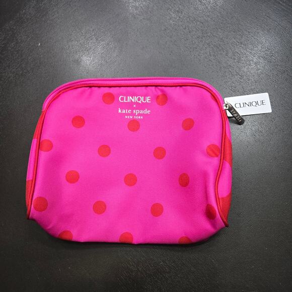 kate spade Other - NWT Kate Spade Pink Clinique Make Up Bag